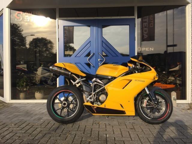 Ducati 1098 Uniek geel vol carbon/ termignoni