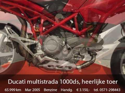 Ducati Multistrada 1000 ds, heerlijke toermotor (2005)
