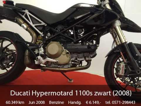 Ducati Hypermotard 1100s zwart (2008)