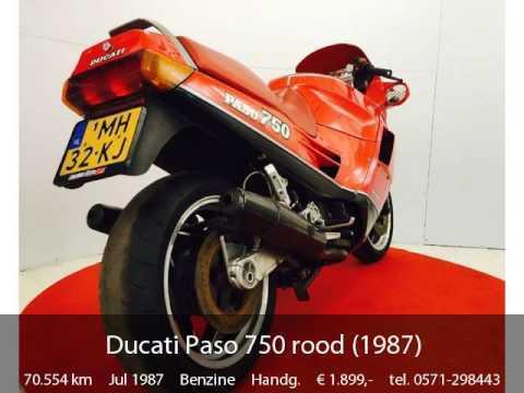 Ducati 750 Paso rood (1987)