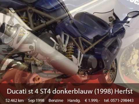 Ducati ST 4 ST4 donkerblauw (1998) Herfstprijs!!