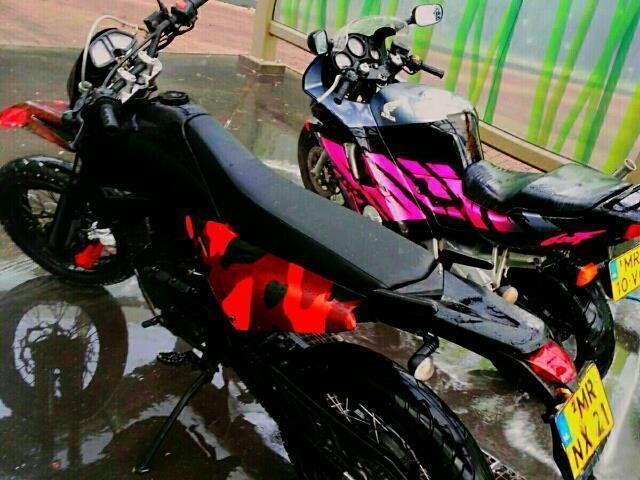 Qingqi QM 200 supermoto supermotord enduro motorcrossrr