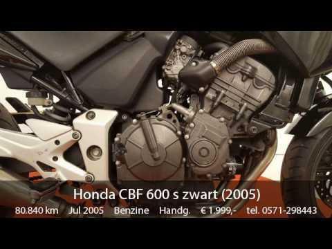 Honda Hornet CB600F zwart (2004)