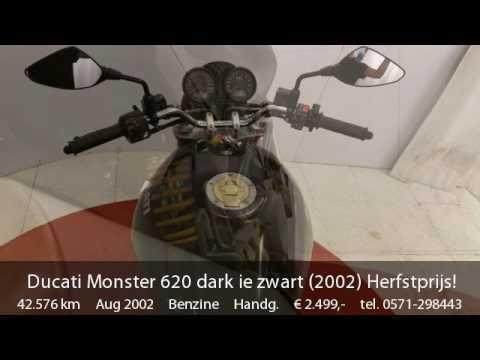 Ducati Monster 620 dark ie zwart (2002) Herfstprijs!