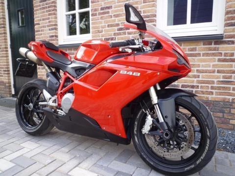 Zeer nette Ducati 848 bj 2008