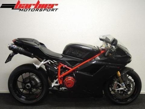 Prachtige zwarte Ducati 1098 S (bj 2008)