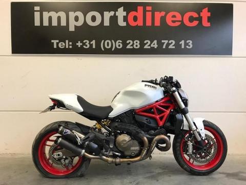 Ducati Monster 821 ABS DTC Termignoni m821 35kW 2016 schade