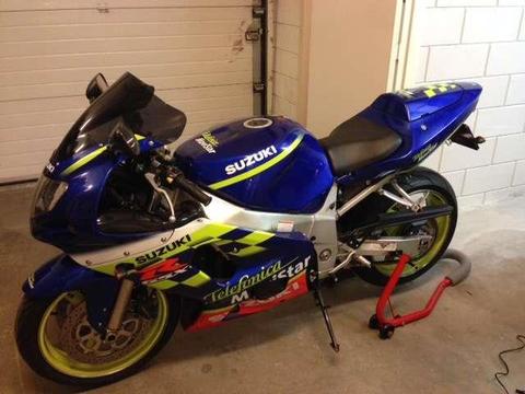 Suzuki GSX-R 600 Movistar Kenny Roberts Jr Replica