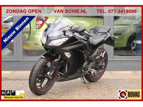 Kawasaki Ninja 300 Sport Black ABS 4000 Km, ALS NIEUW, A2 RIJBEWIJS!