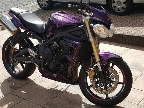 Triumph Street Triple R met vele extra\'s!