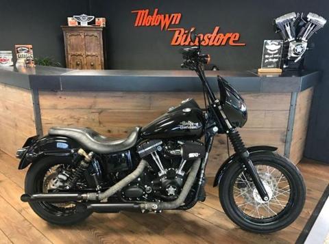 Harley Davidson FXDB Dyna Street Bob 2013 Progressive Suspen