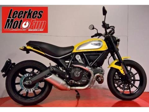 Ducati Scrambler 800 Icon Classic Custom ABS geel (2015)