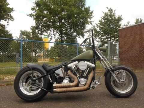 Harley-Davidson Softail Springer Eigenbouw Chopper
