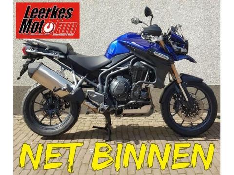 Triumph Tiger Explorer 1200 1215 ABS blauw als nieuw incl