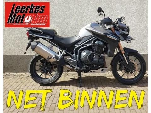 Triumph Tiger Explorer 1200 1215 ABS zilver incl. koffers