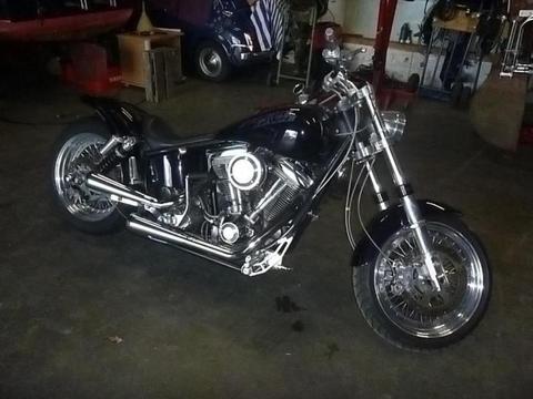 Harley davidson costom oid breda low tail 1600 cc
