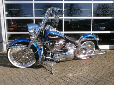 Harley-davidson FLSTNI softail DELUXE mexican style SHOW WIN