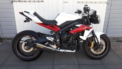 Triumph street triple r 2013 abs arrow mono