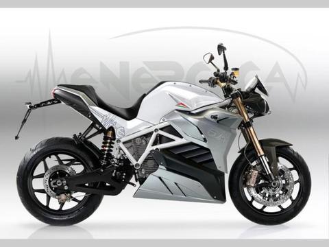 Energica Eva Lunar White