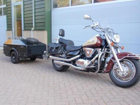 SUZUKI VL 1500 INTRUDER '98 33000km compleet met bagagewagen