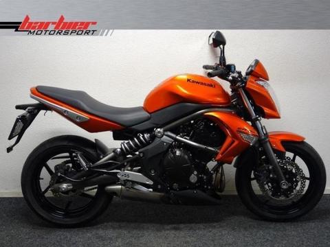 Mooie oranje metallic Kawasaki ER-6N (bj 2010)