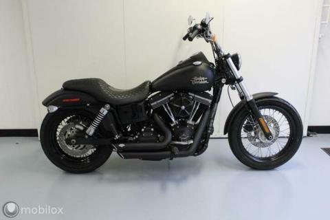 Harley davidson chopper 103 fxdb dyna street bob matt black