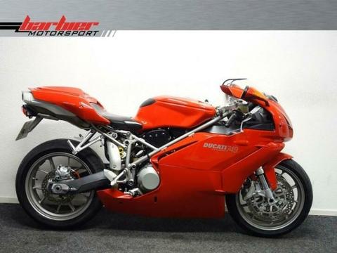 Nette rode Ducati 749 Biposto (bj 2003)